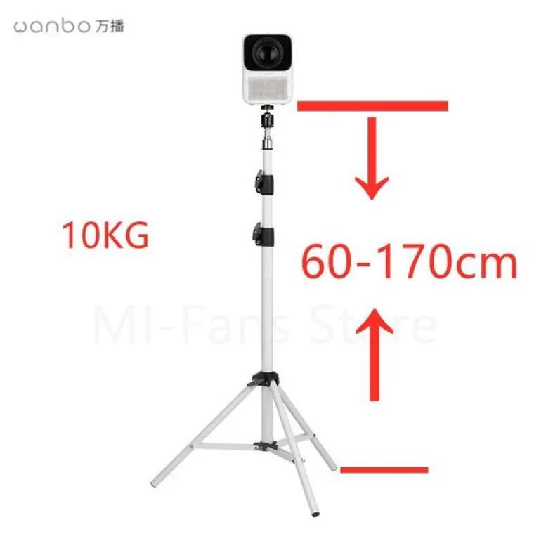 Wanbo projector Bracket Folding Floor Stand+ compatible for Wanbo projectors, Formovie Dice, XmingQ1SE